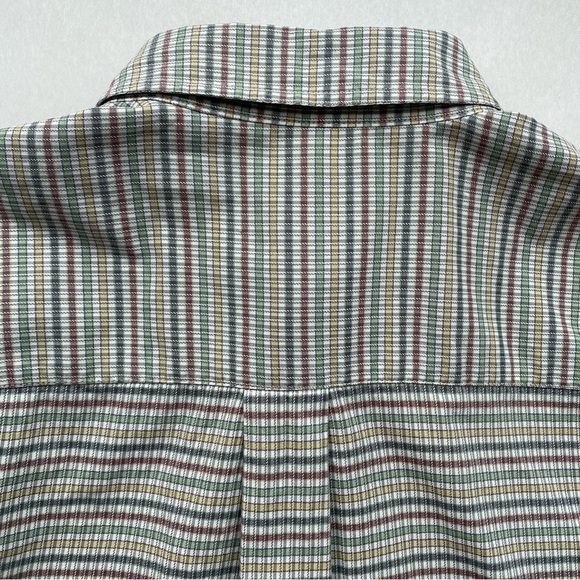 Patagonia Men’s Shirt 100% Organic Cotton Long Sleeve Check Plaid Size L - Picture 8 of 11